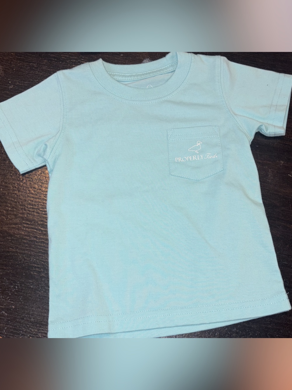 Blue Properly Tied Infant Tee 18m